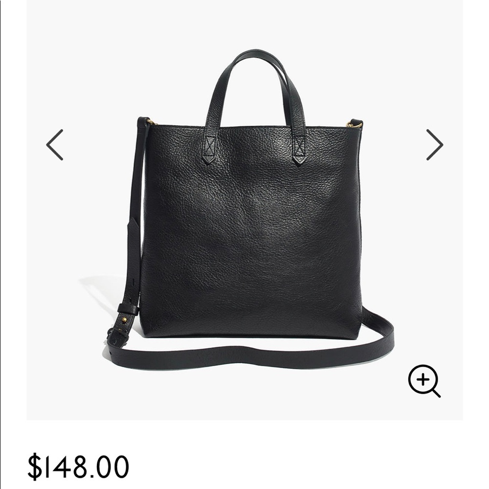 Madewell zip top transport crossbody